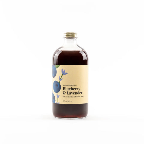 Wood Stove Kitchen Blueberry and Lavender Mixer
