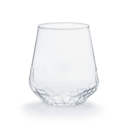 Libbey Hammered Base Wine Glass