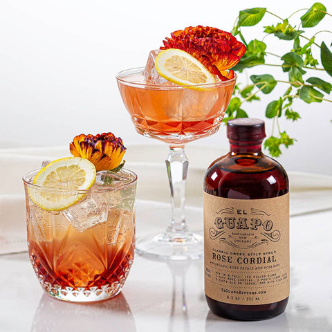 El Guapo Rose Cordial Syrup