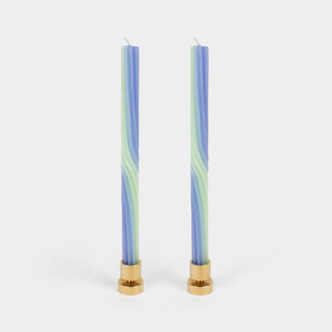 Pivot Candles by Lex Pott - Lavender & Green (2 pack)