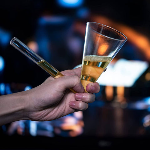 Acrylic Champagne Shooter by The Wine Savant - Acrylic Wine