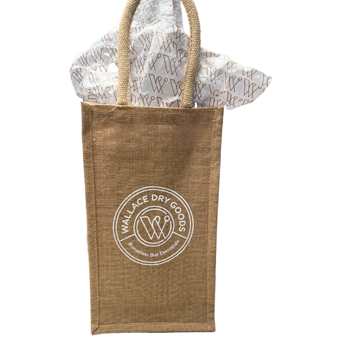 Wallace Dry Goods 4 Bottle Tote