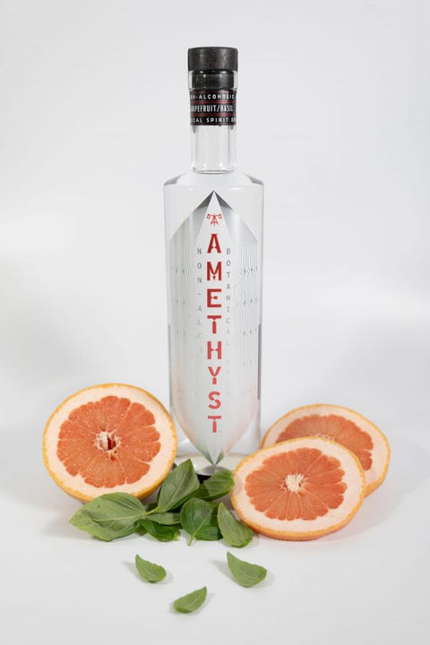 Amethyst NA Botanical Spirits-Grapefruit Basil