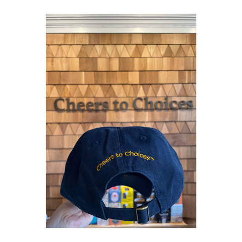Cheers to Choices Navy Hat