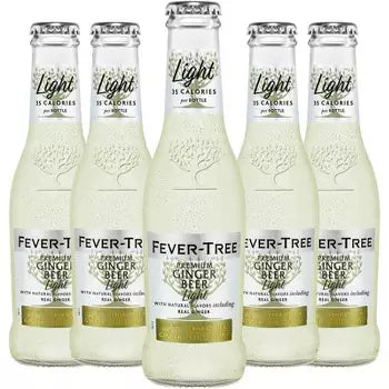 Fever Tree Refreshingly Light Ginger Beer 4 Pack