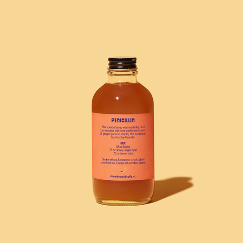 Cheeky Honey Ginger Syrup 4oz