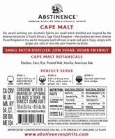 Abstinence Spirits Cape Malt Botanical Spirit