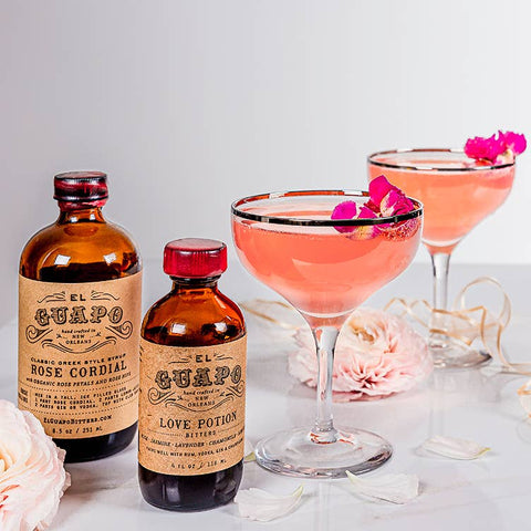 El Guapo Rose Cordial Syrup