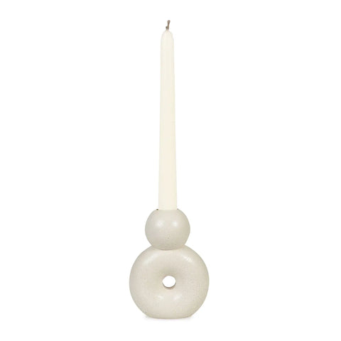 8 style concrete candle holder