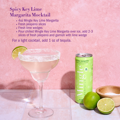 Mingle Key Lime Margarita 4 Pack