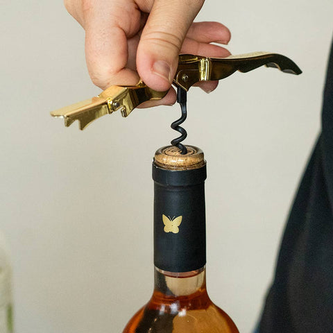 A Bar Above Gold Wine Opener