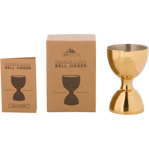 A Bar Above Bell Jigger Gold