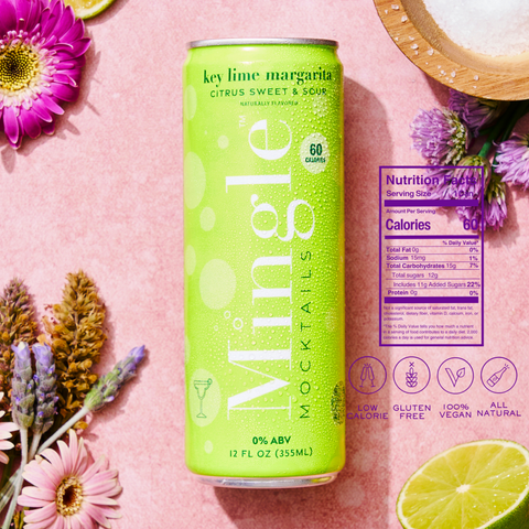 Mingle Key Lime Margarita 4 Pack