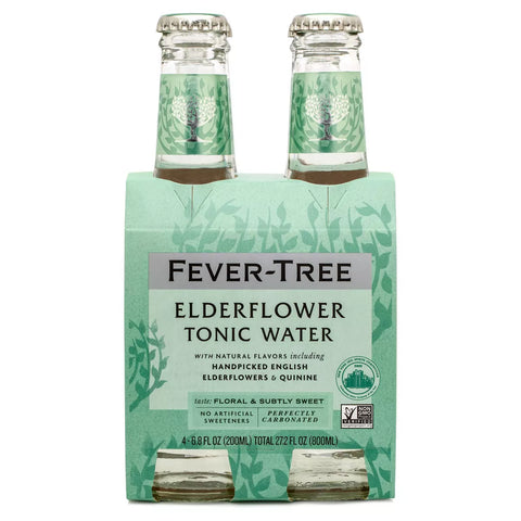 Fever Tree Elderflower Tonic 4 Pack
