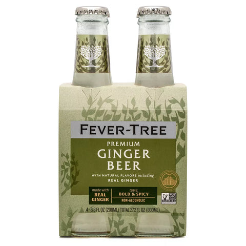 Fever Tree Ginger Beer 4 Pack