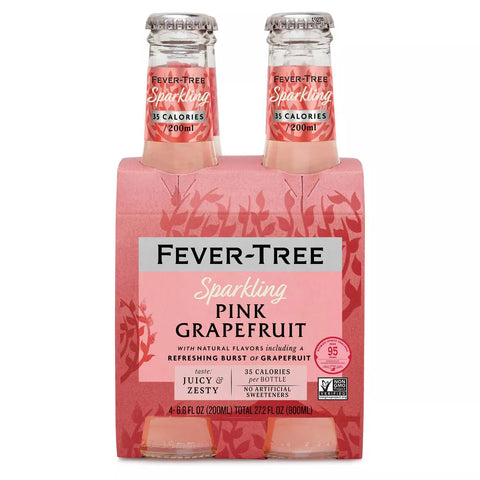 Fever Tree Sparkling Pink Grapefruit 4 Pack