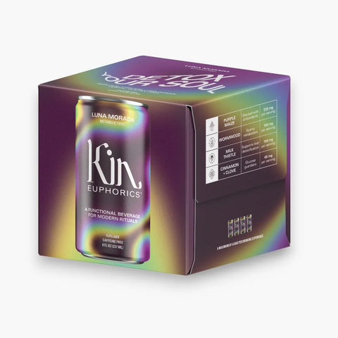 Kin Euphorics Luna Morada: 4-Pack