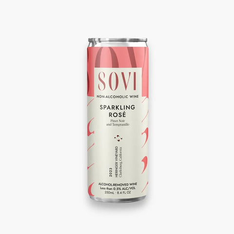 Sovi Sparkling Rosé Non-Alcoholic Wine