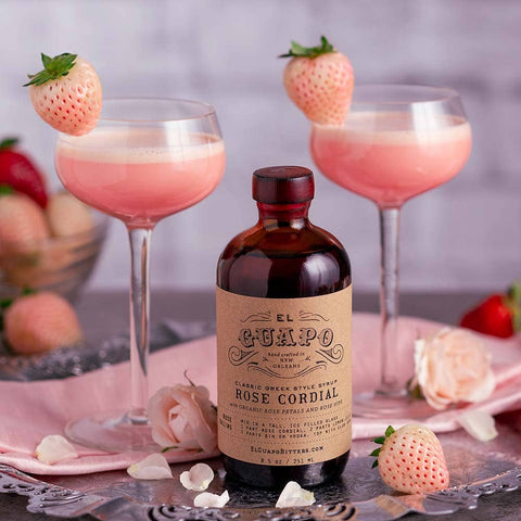El Guapo Rose Cordial Syrup