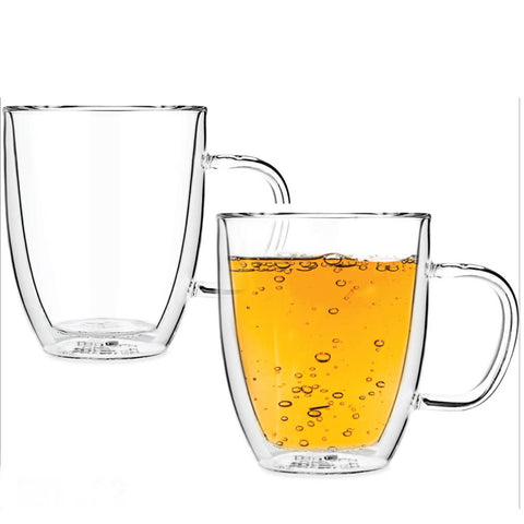 Double Wall Glass Mug