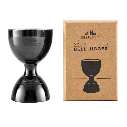 A Bar Above Bell Jigger Black