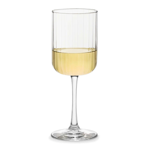 Libbey Paneled All Purpose Wine Glasses