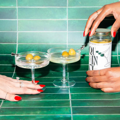 Quincy Dirty Martini Brine & Olives