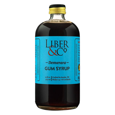 Liber & Co Demerara Gum Syrup: 9.5oz