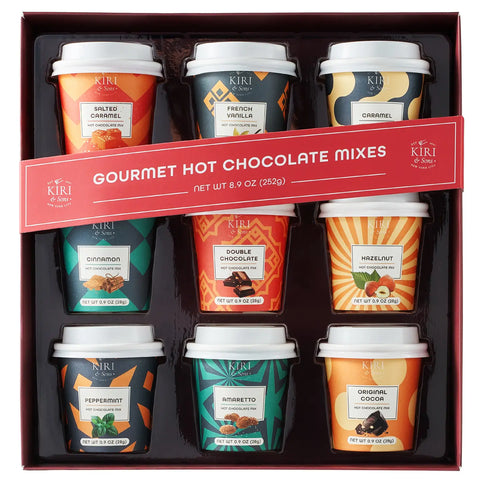 Mini Cup Hot Chocolates Set of 9