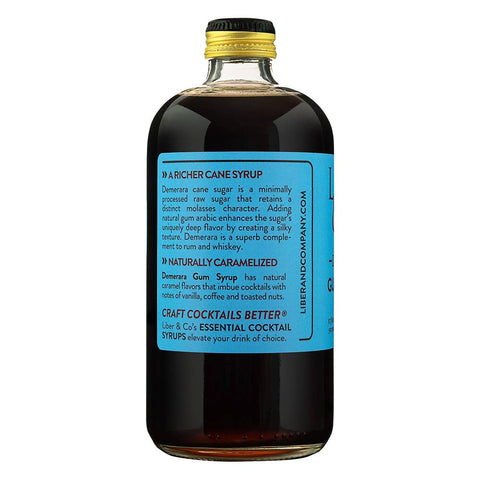 Liber & Co Demerara Gum Syrup: 9.5oz