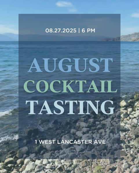Late Summer Cocktail Tasting