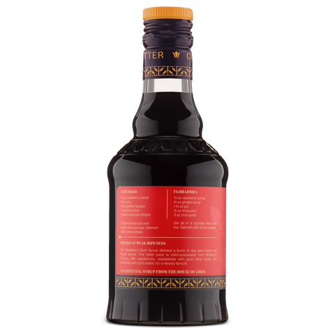 Liber & Co Raspberry Gum Syrup