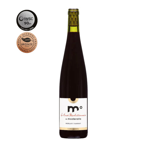 Moderato Cuvée Révolutionnaire Non-Alcoholic Rouge Merlot-Tannat