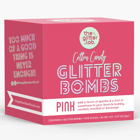 The Glitter Lab-Pink Drink Glitter Bombs