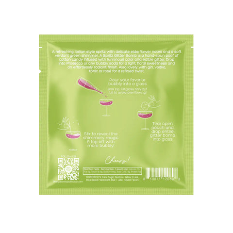 The Glitter Lab - Hugo Spritz Glitter Bomb