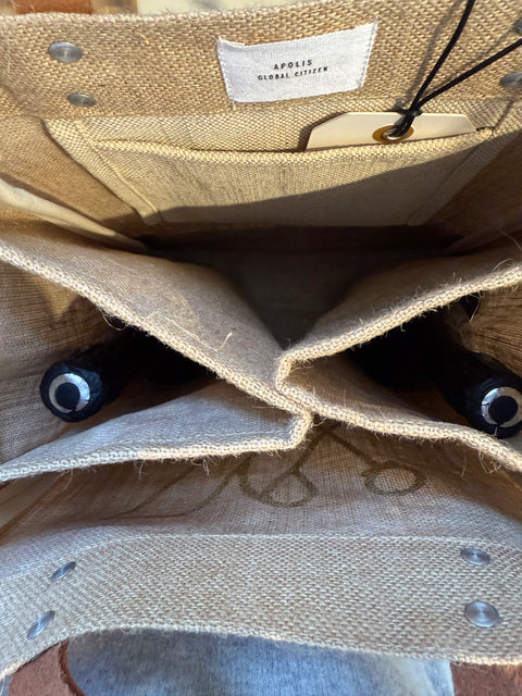 Apolis Two Bottle Wine Tote