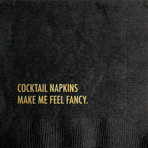 Cocktail Napkin-Feeling Fancy