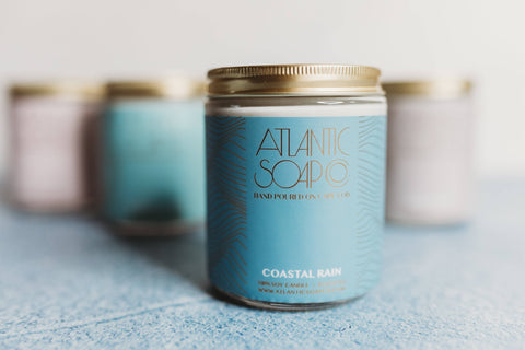 Atlantic Soap Company Coastal Rain Soy Candle: Large