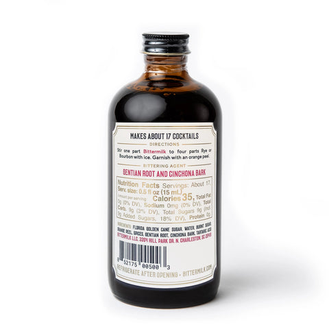 Bittermilk No.1 - Bourbon Barrel Aged Old Fashioned Cocktail Mixer