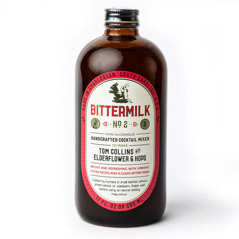 Bittermilk No.2 - Tom Collins with Elderflower & Hops Mixer