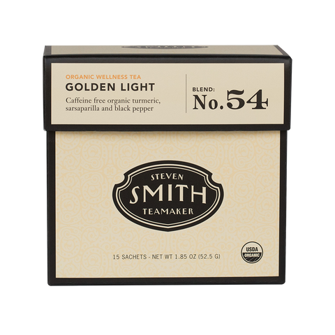 Golden Light Carton - Organic Wellness Tea