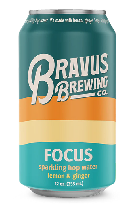 Bravus Focus Sparkling Hop Water