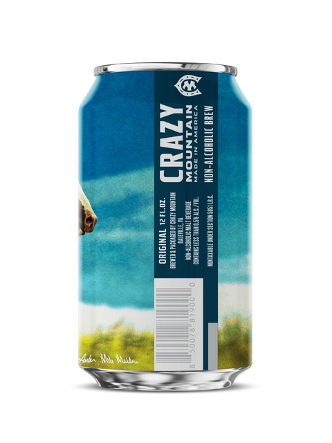Crazy Mountain - Original Lager (Non-Alcoholic)