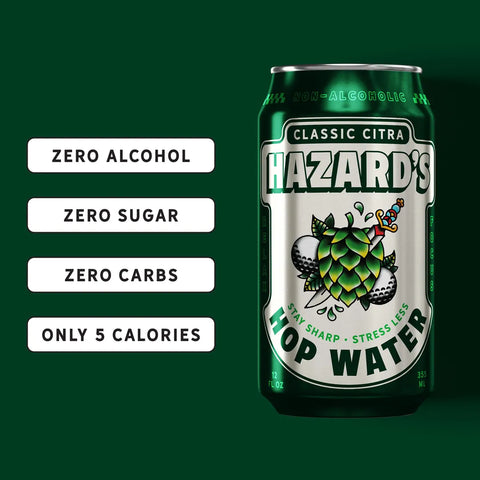 Hazard's Sparkling Hop Water - Classic Citra