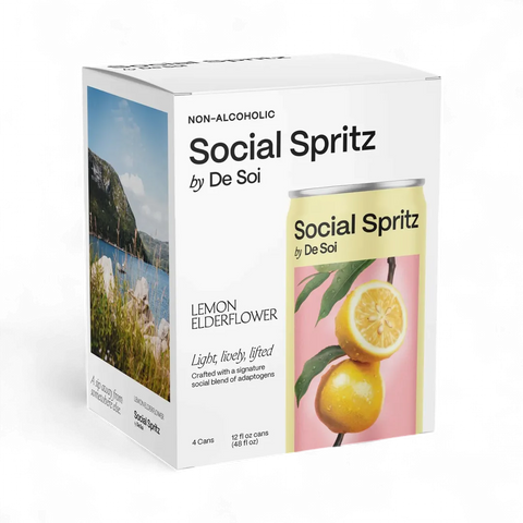 De Soi Social Spritz - Lemon Elderflower