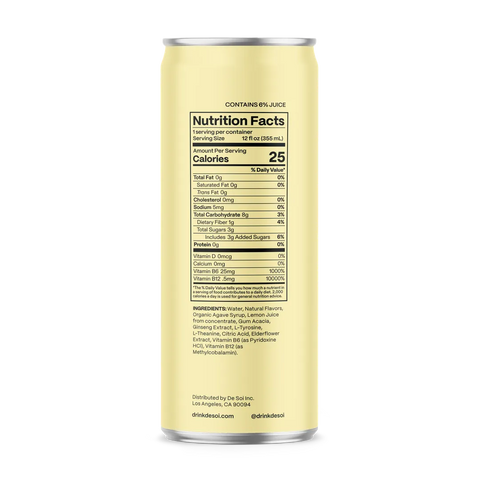 De Soi Social Spritz - Lemon Elderflower