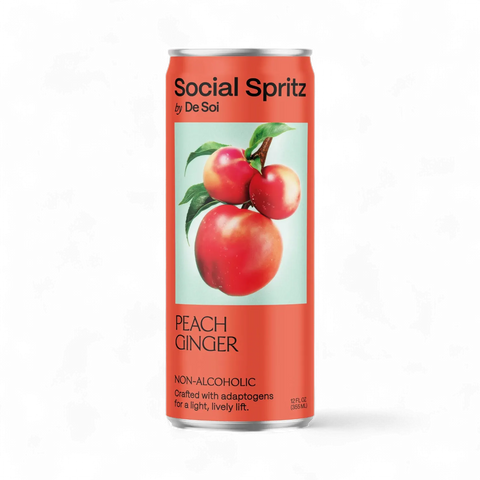 De Soi Social Spritz - Peach Ginger