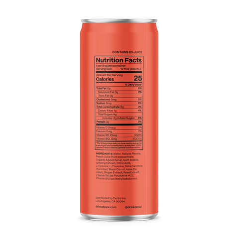 De Soi Social Spritz - Peach Ginger
