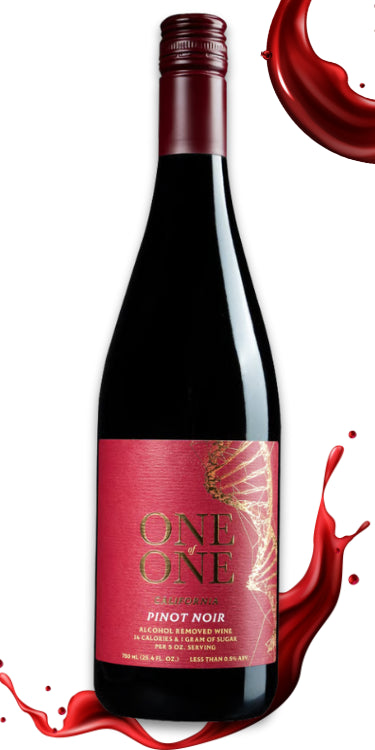 One of One Pinot Noir Non-Alcoholic Wine