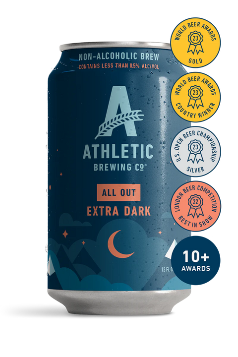 Athletic Brewing - All Out Extra Dark (Non-Alcoholic)